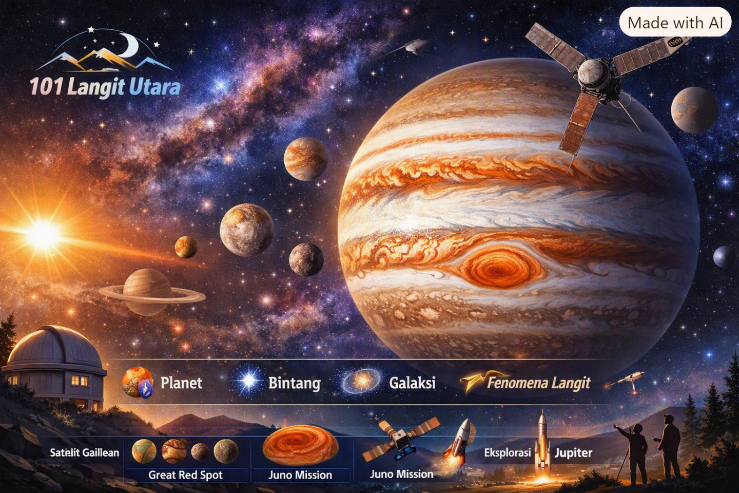 Planet Jupiter Terbesar Ke Lima